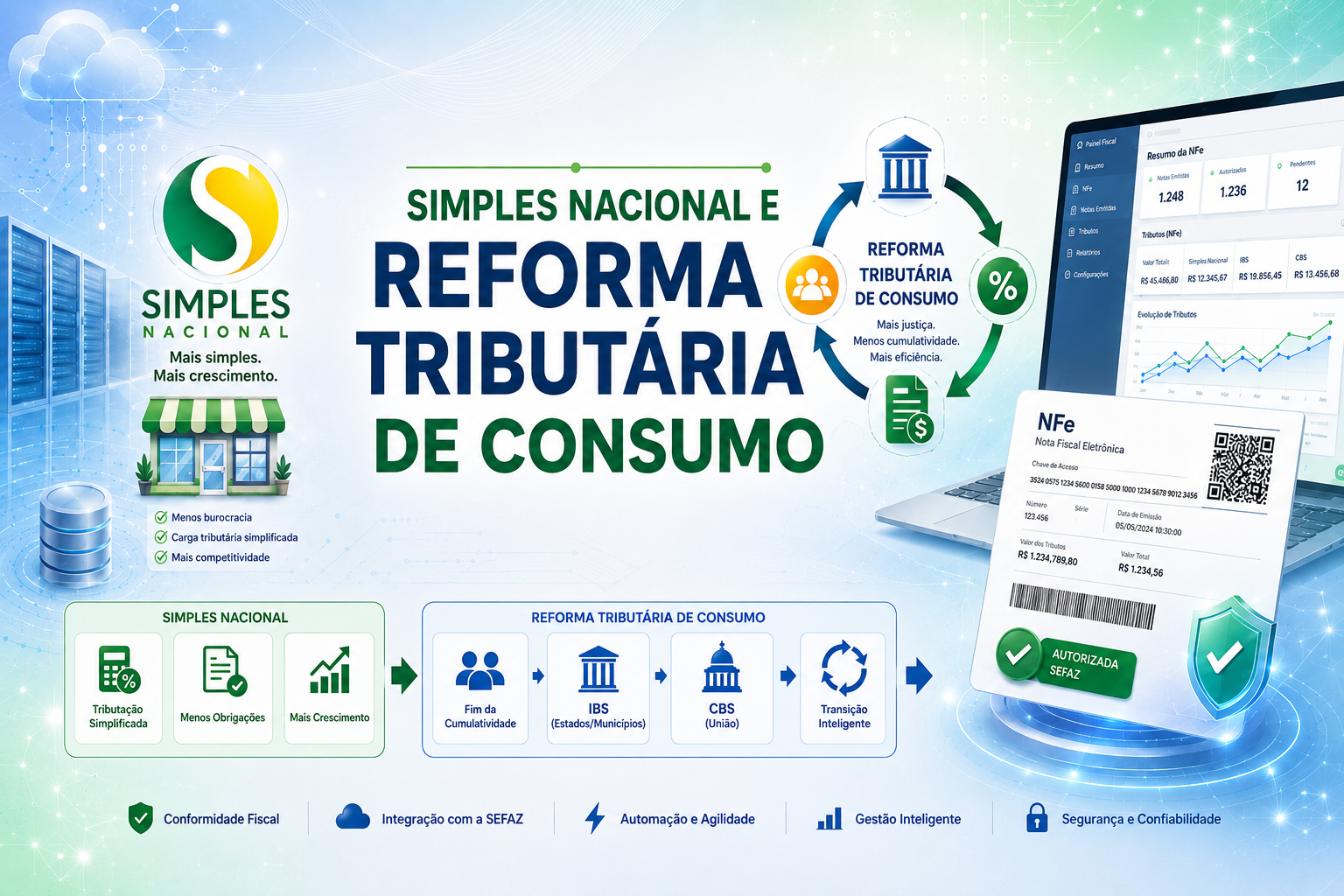 Simples Nacional e Crédito de CBS / IBS